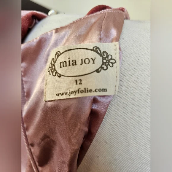 Joyfolie Girls Velour Dress